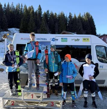 Smučarke in smučarji nizali uspehe na Koralpah (7)